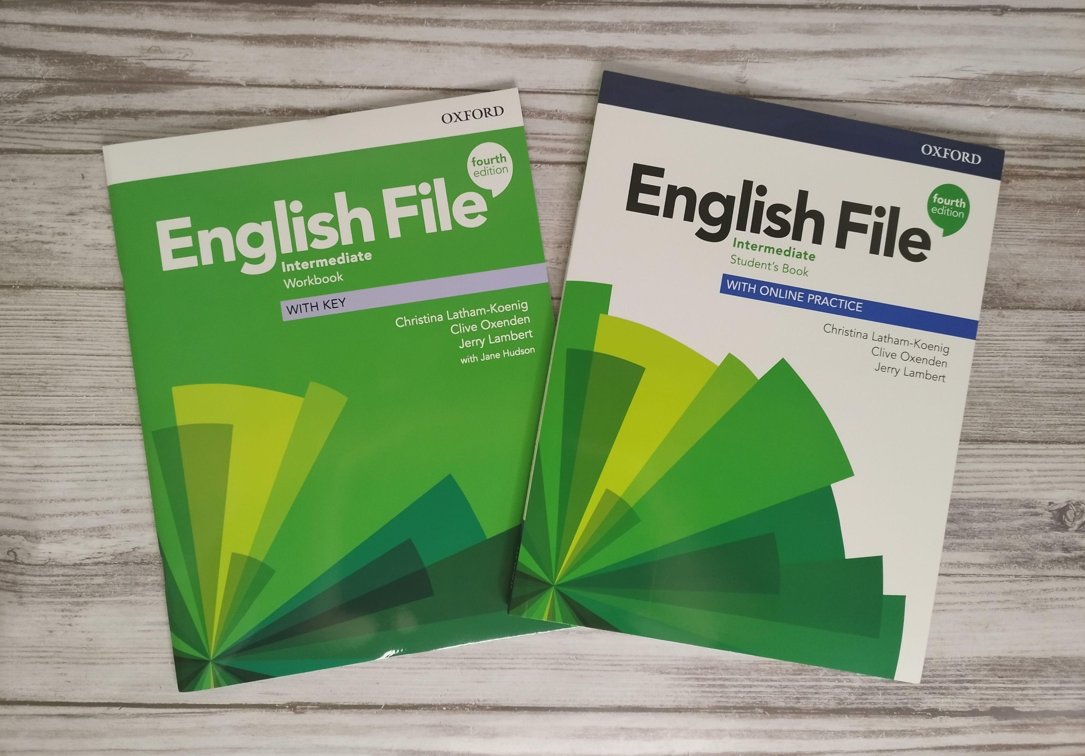 English File. 4th edition. Intermediate (комплект учебник и рабочая тетрадь)