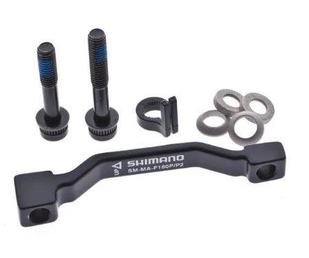 Адаптер дискового тормоза Shimano Post 180 мм. передний +болты, +шайбы