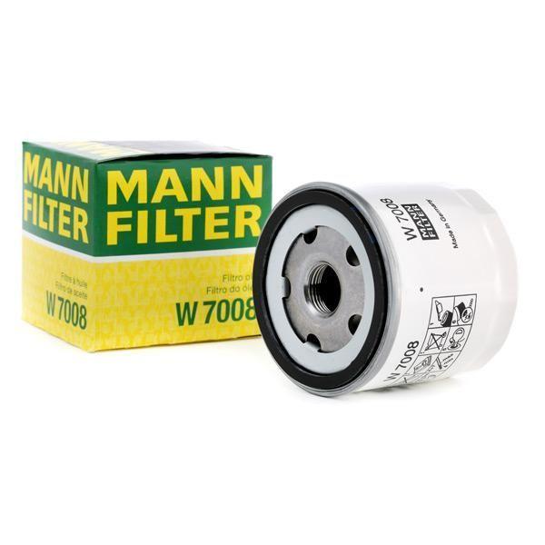 MANN FILTER Фильтр масляный Угольный арт. W7008, 1 шт.