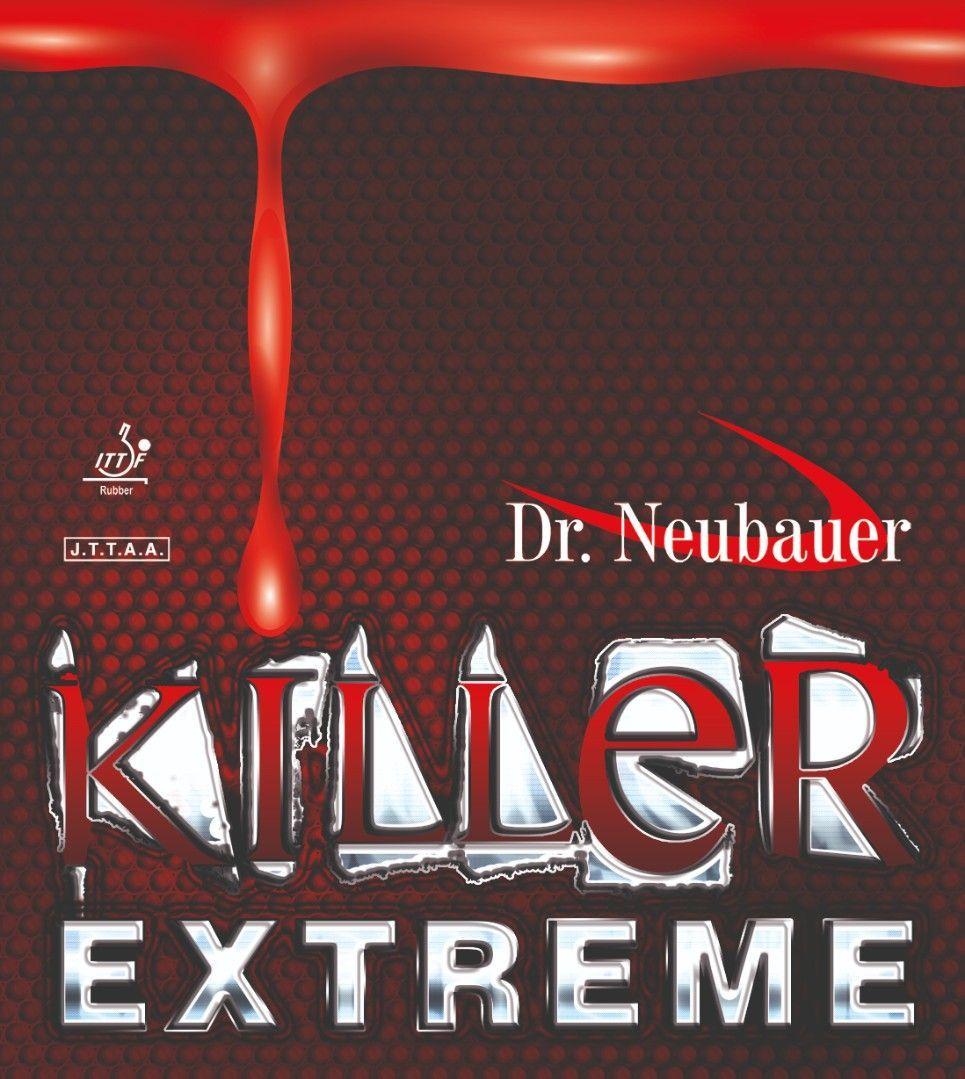 Dr. Neubauer KILLER EXTREME, 1.3 Красный. Накладка для ракетки настольного тенниса.