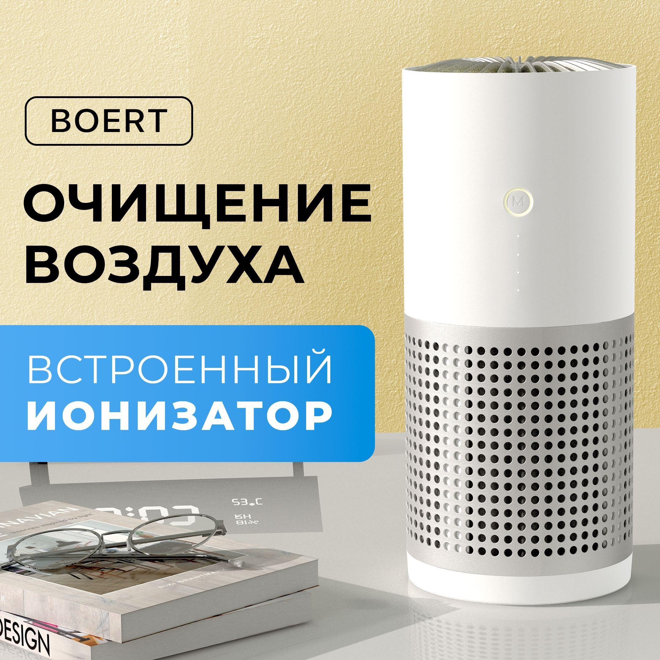 Очиститель, ионизатор воздуха BOERT для дома и автомобиля