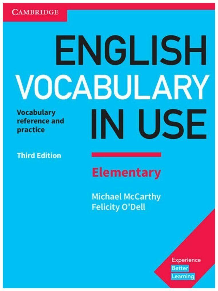 English Vocabulary in Use (Third Edition): Elementary. Vocabulary Reference and Practice with DVD, формат А5 TheBookCorner