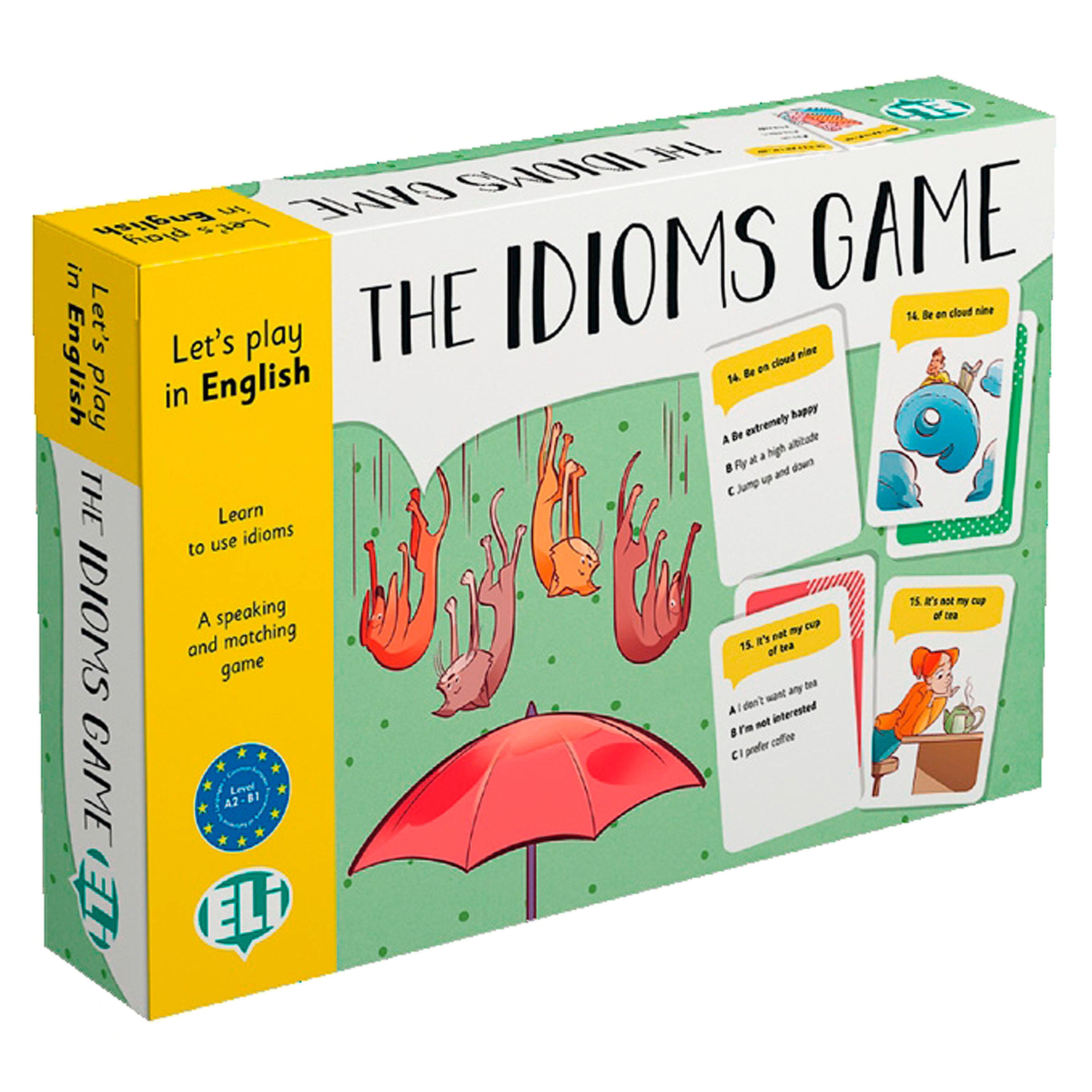 IDIOM GAME (A2-B1) / Идиомы английского языка (обучающая игра)