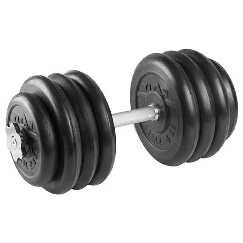 Гантель разборная 37,5 кг TITAN Barbell - d31, Комплектация №2 с железной ручкой