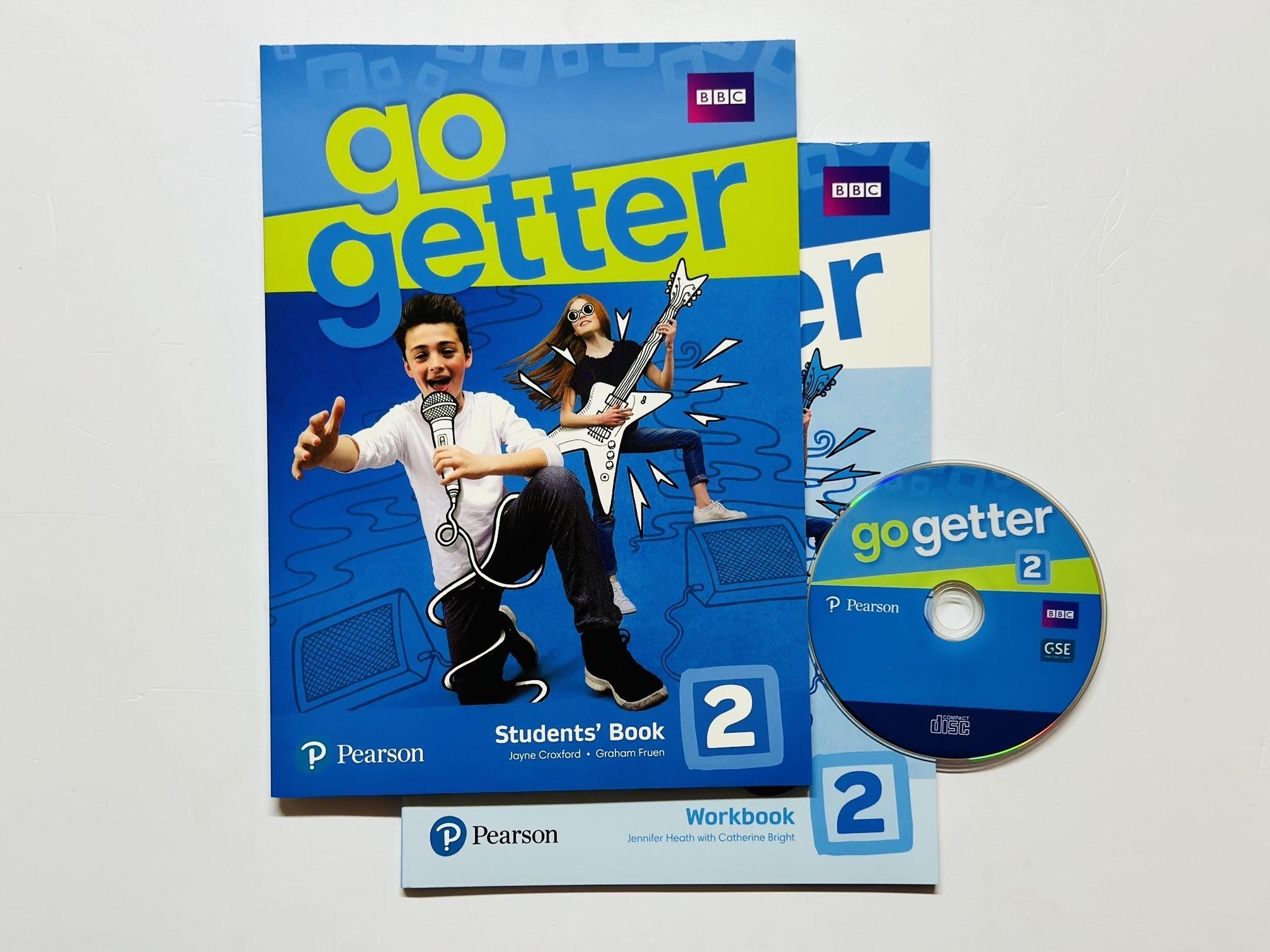 Go Getter 2, Student's Book + Workbook with CD-disk Pearson | Croxford Jayne