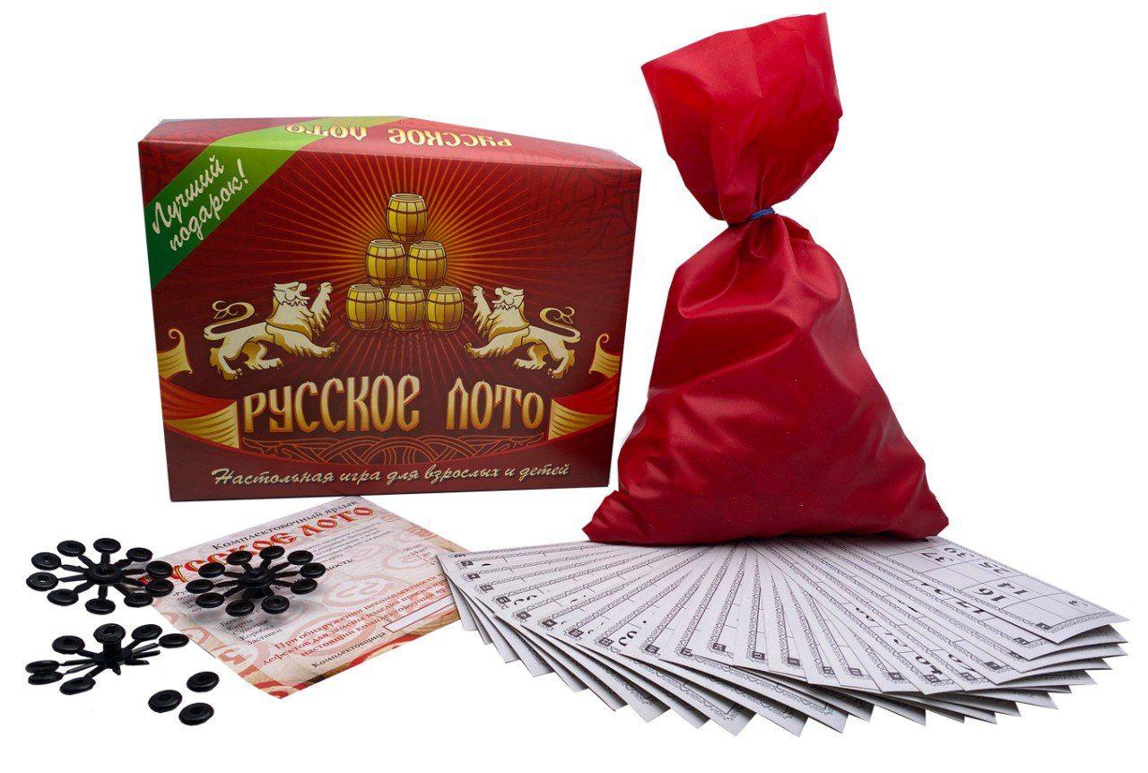 Игра настольная "Русское лото"