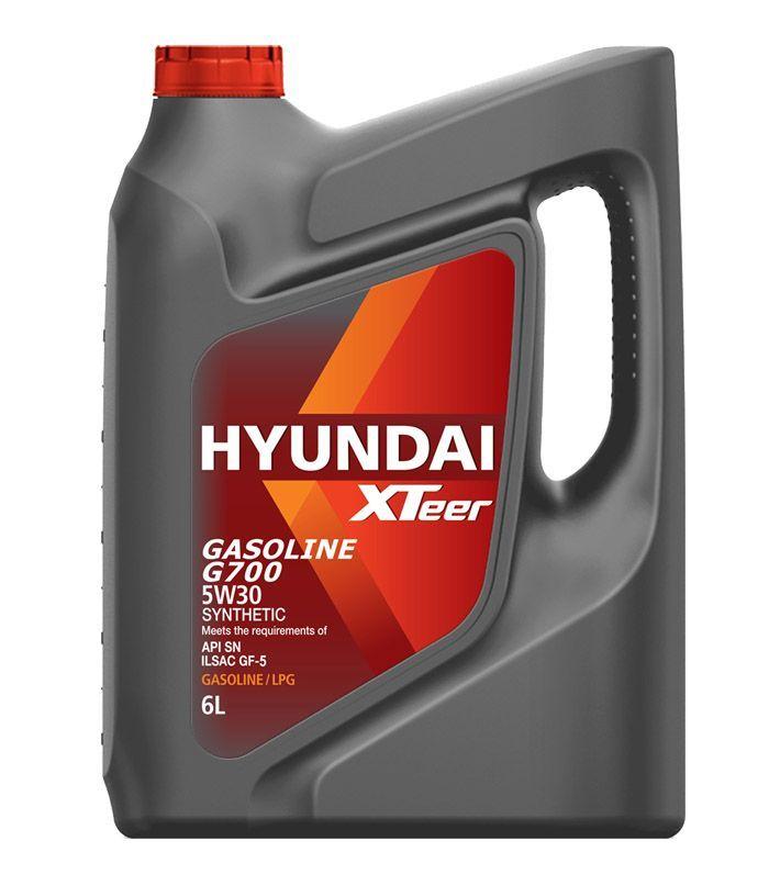 Hyundai XTeer GASOLINE G700 5W-30 Масло моторное, Синтетическое, 6 л