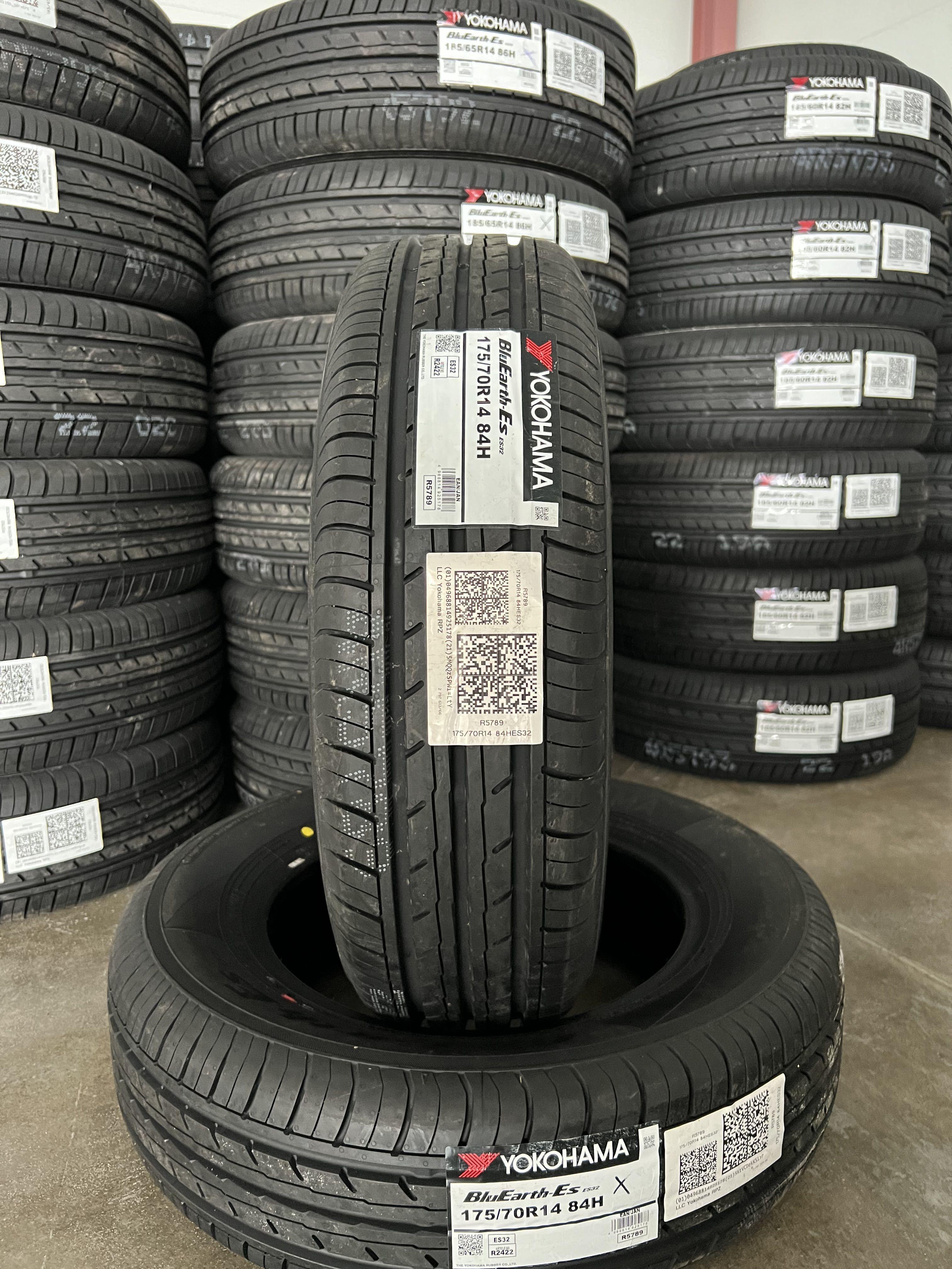 Yokohama ES32 Шины  летние 175/70  R14 84H Нешипованные