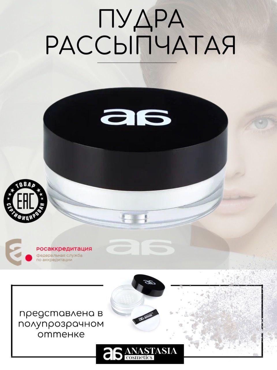 Минеральная рассыпчатая прозрачная пудра для лица "Fresh Skin Nature Makeup Powder", фиксирующая макияж/ Бесцветная матирующая пудра 8г