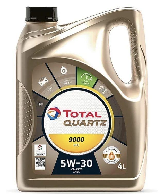 Total 9000 Quartz NFC 5W-30 Масло моторное, Синтетическое, 4 л