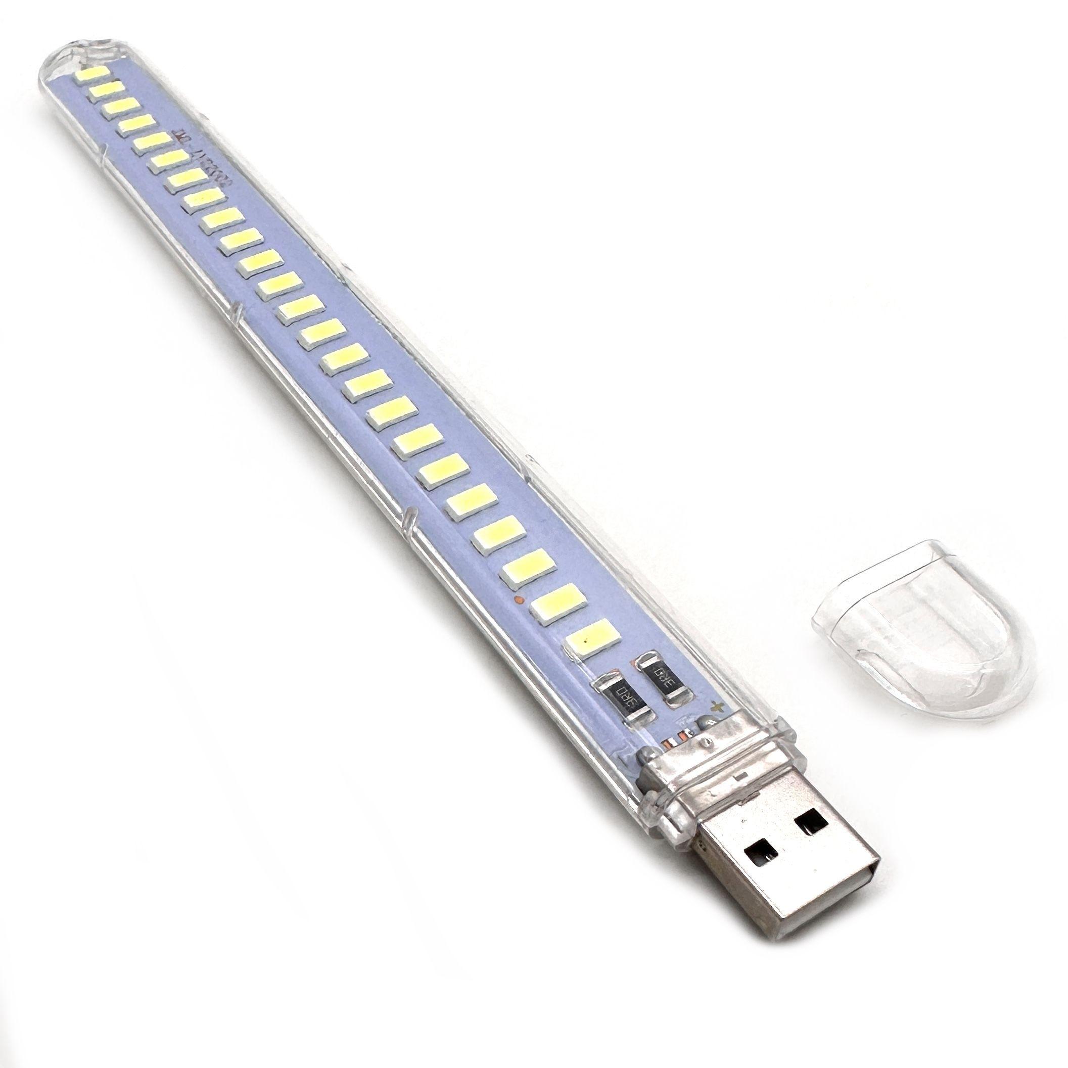 Светодиодный USB светильник, ночник - флешка, 24 Led, 5В 12Вт, 180мм