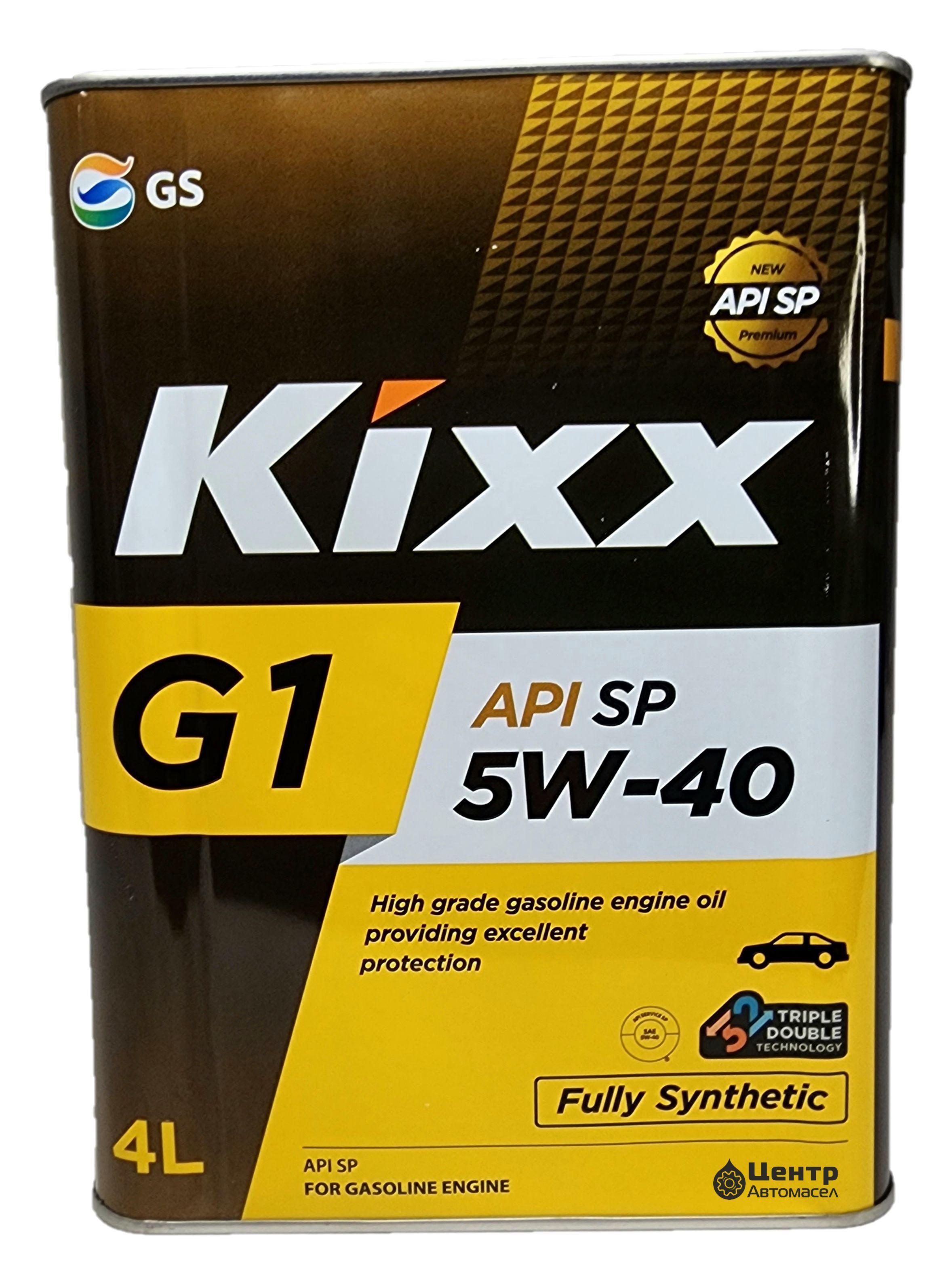 Kixx G1 SP 5W-40 Масло моторное, Синтетическое, 4 л