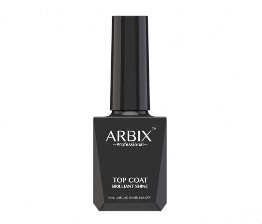 Arbix Top Coat Brilliant Shine - Топ глянцевый для гель-лака, 10 мл