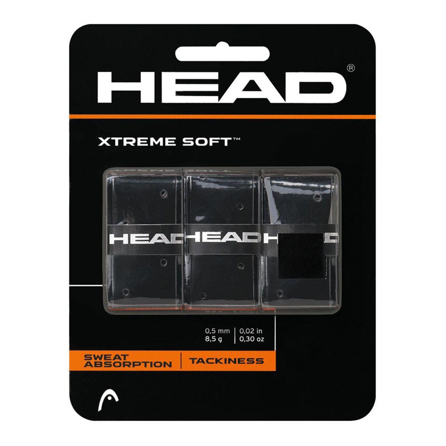 Намотка HEAD Xtreme Soft 3шт Черный 285104-BK