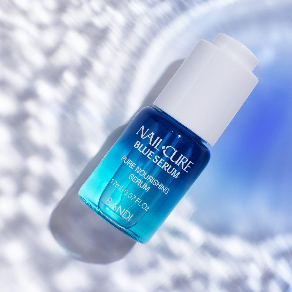 Bandi Nail Cure  Blue Serum - Сыворотка питательная для ногтей, серия Мощь Океана 17 мл