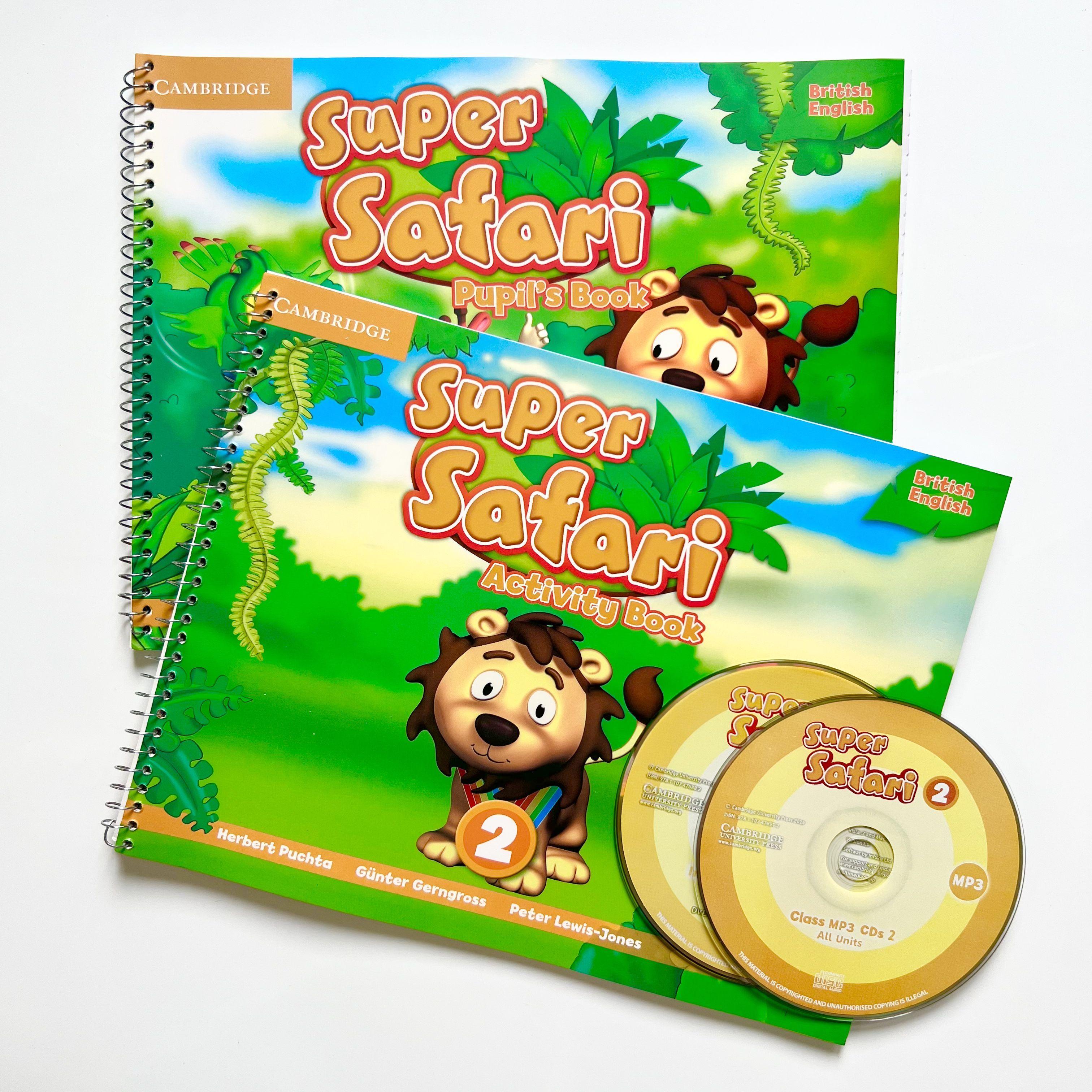 Комплект Super Safari Level 2: Pupil's Book; Activity Book (+ DVD-ROM) Herbert Puchta | Herbert Puchta