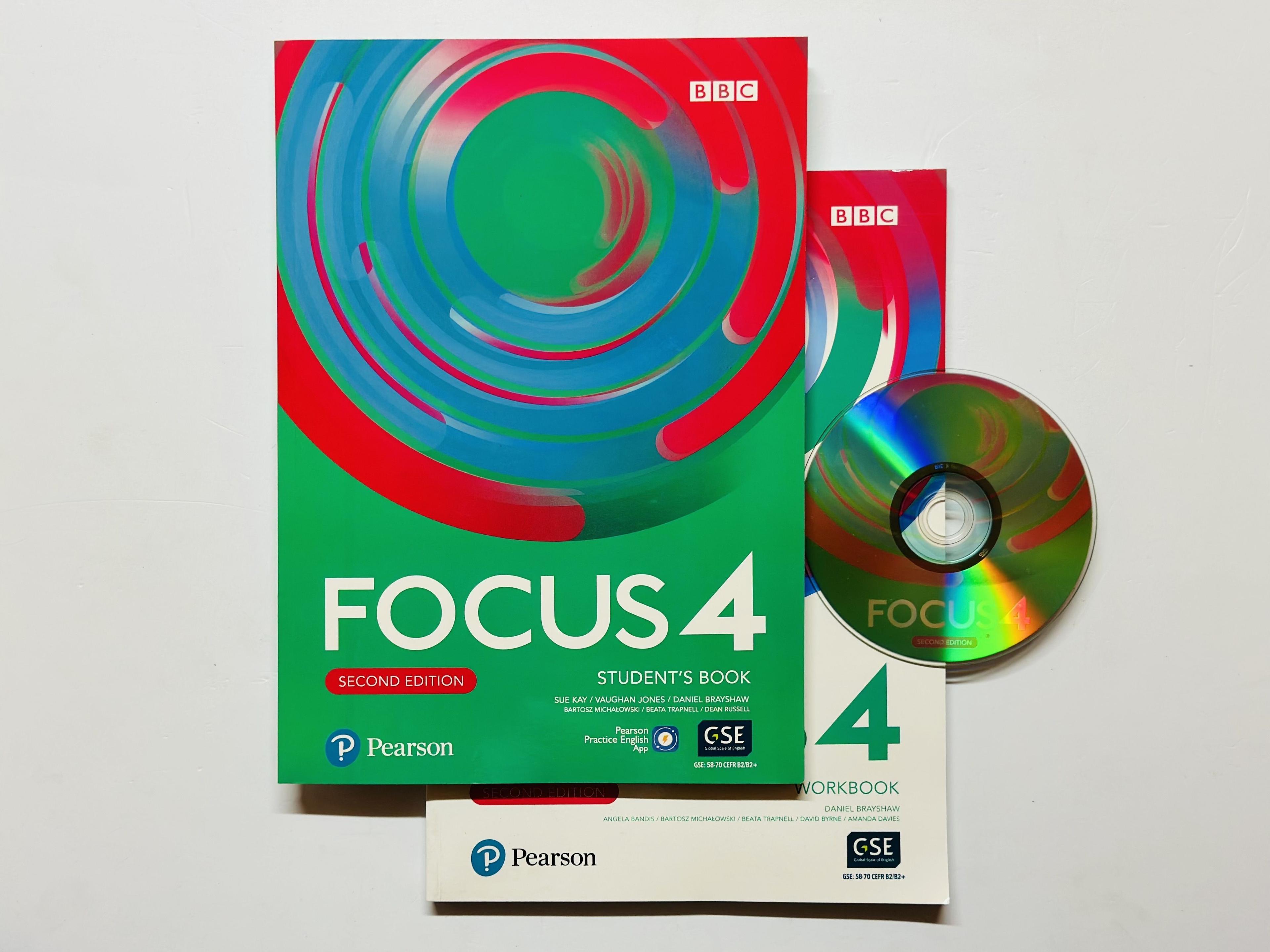 Focus 4 Полный Комплект, Student's Book + Workbook + CD (second edition)