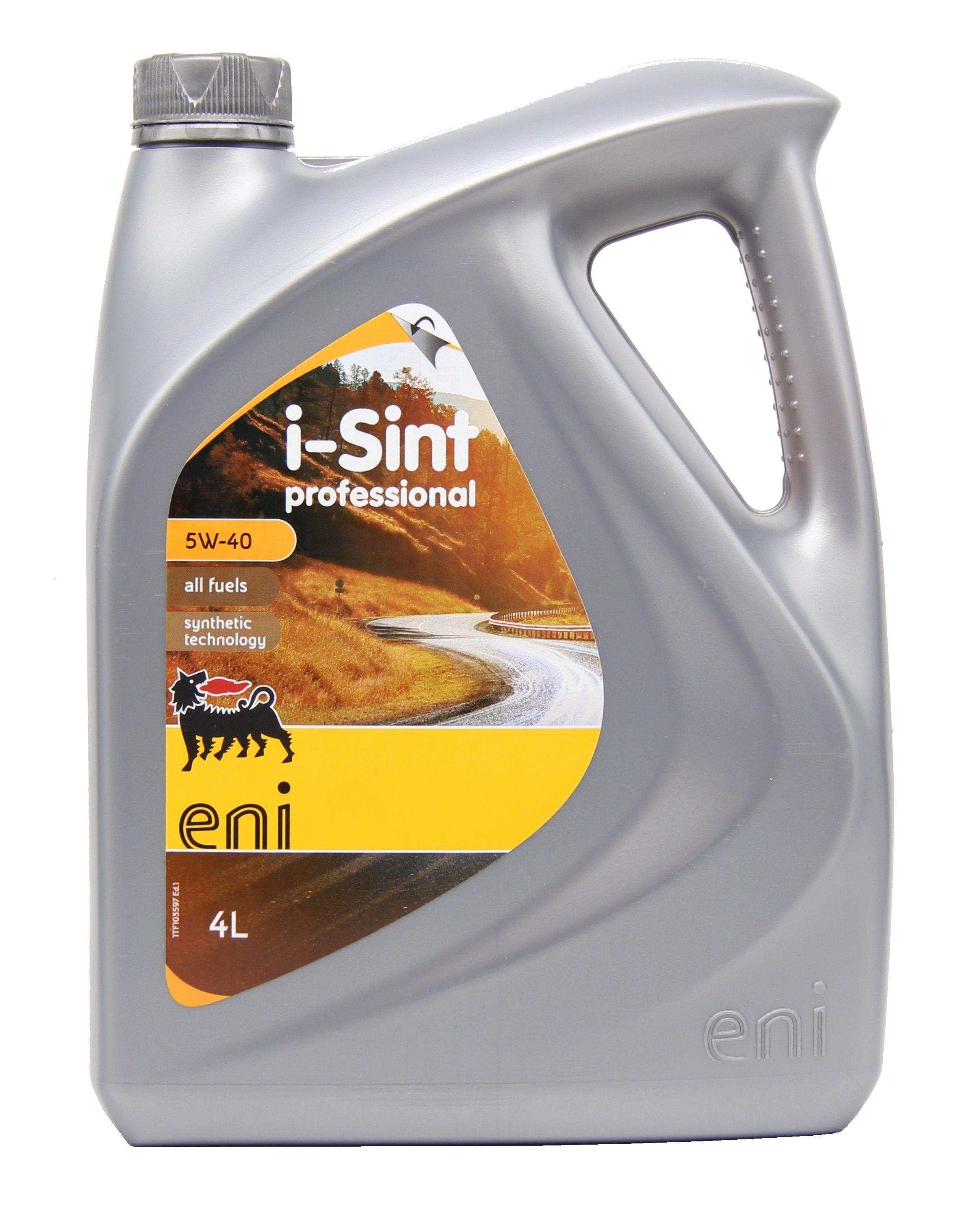 Eni i-sint professional 5W-40 Масло моторное, Синтетическое, 4 л