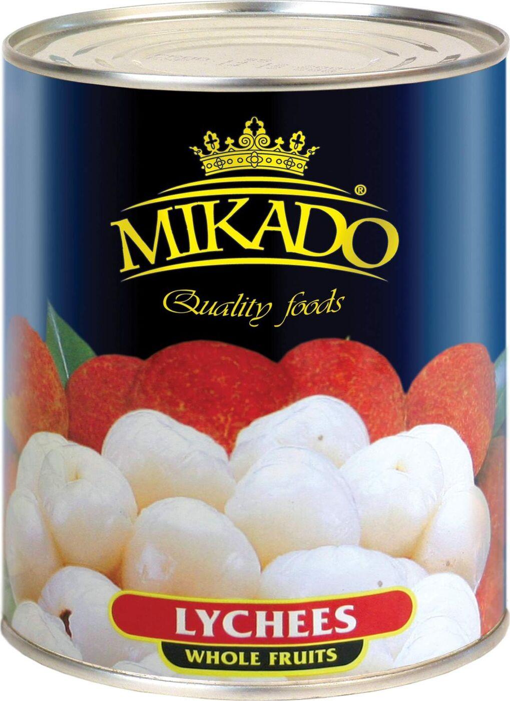 MIKADO | Фруктовые консервы Микадо "Личи", 580 мл