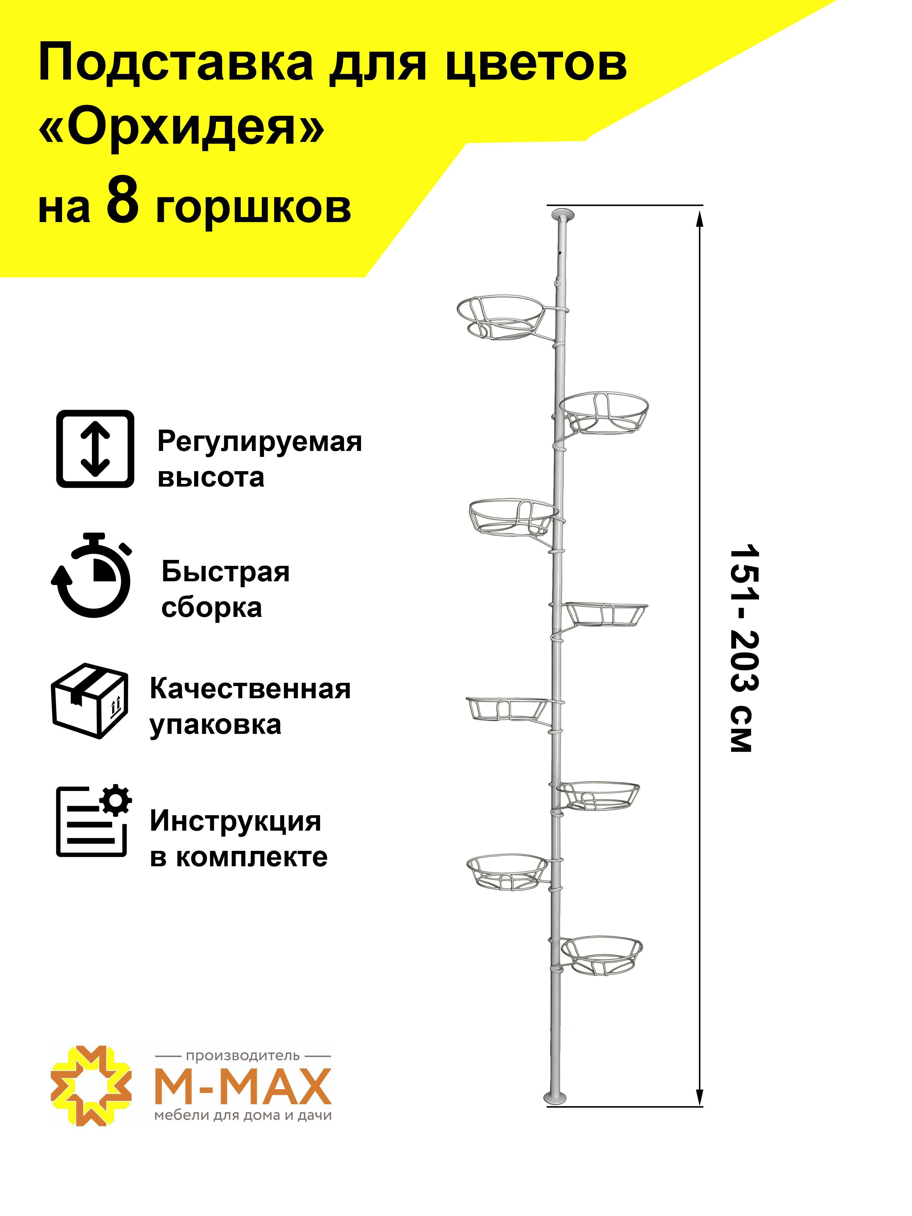 Подставка для цветов "Орхидея"