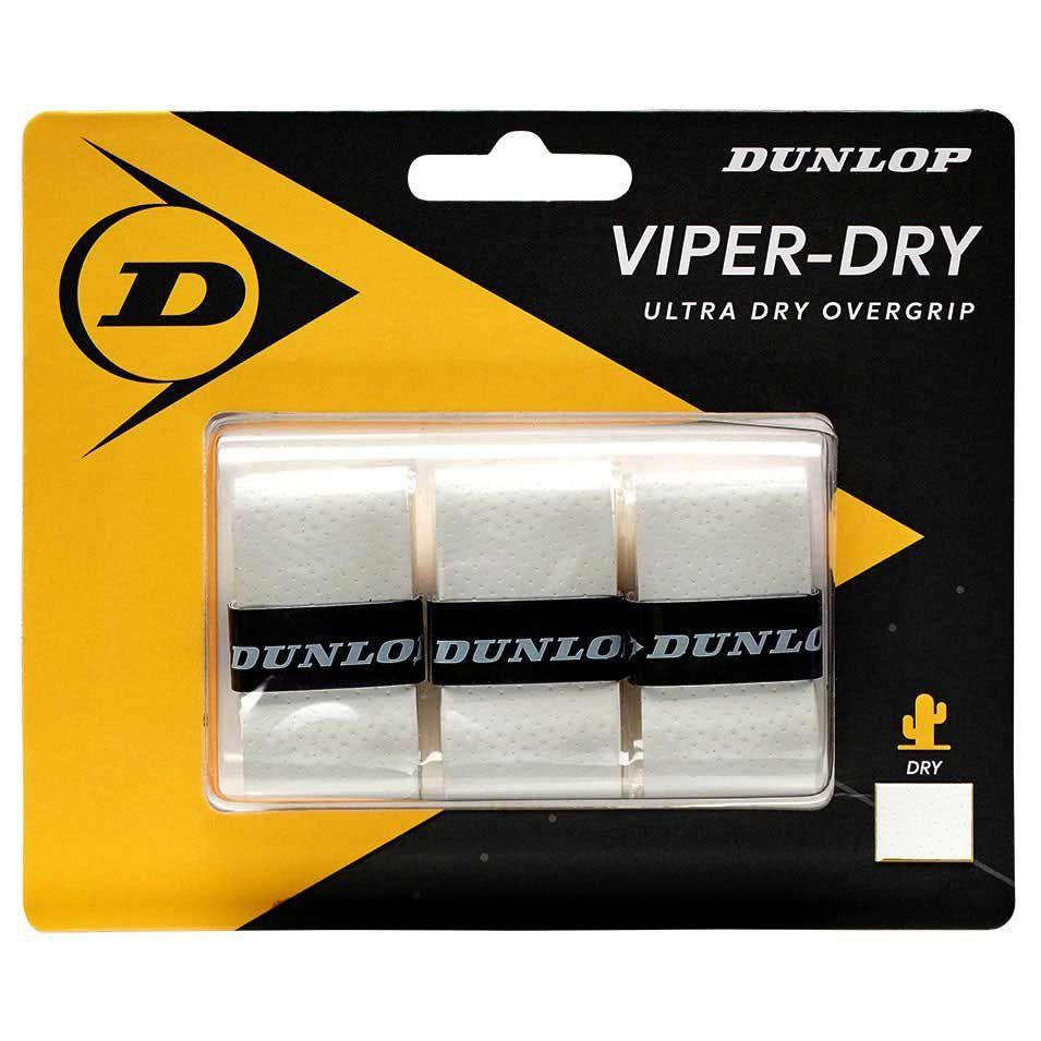 Намотка для теннисной ракетки Dunlop Viper dry (овергрип) 3шт. в наборе