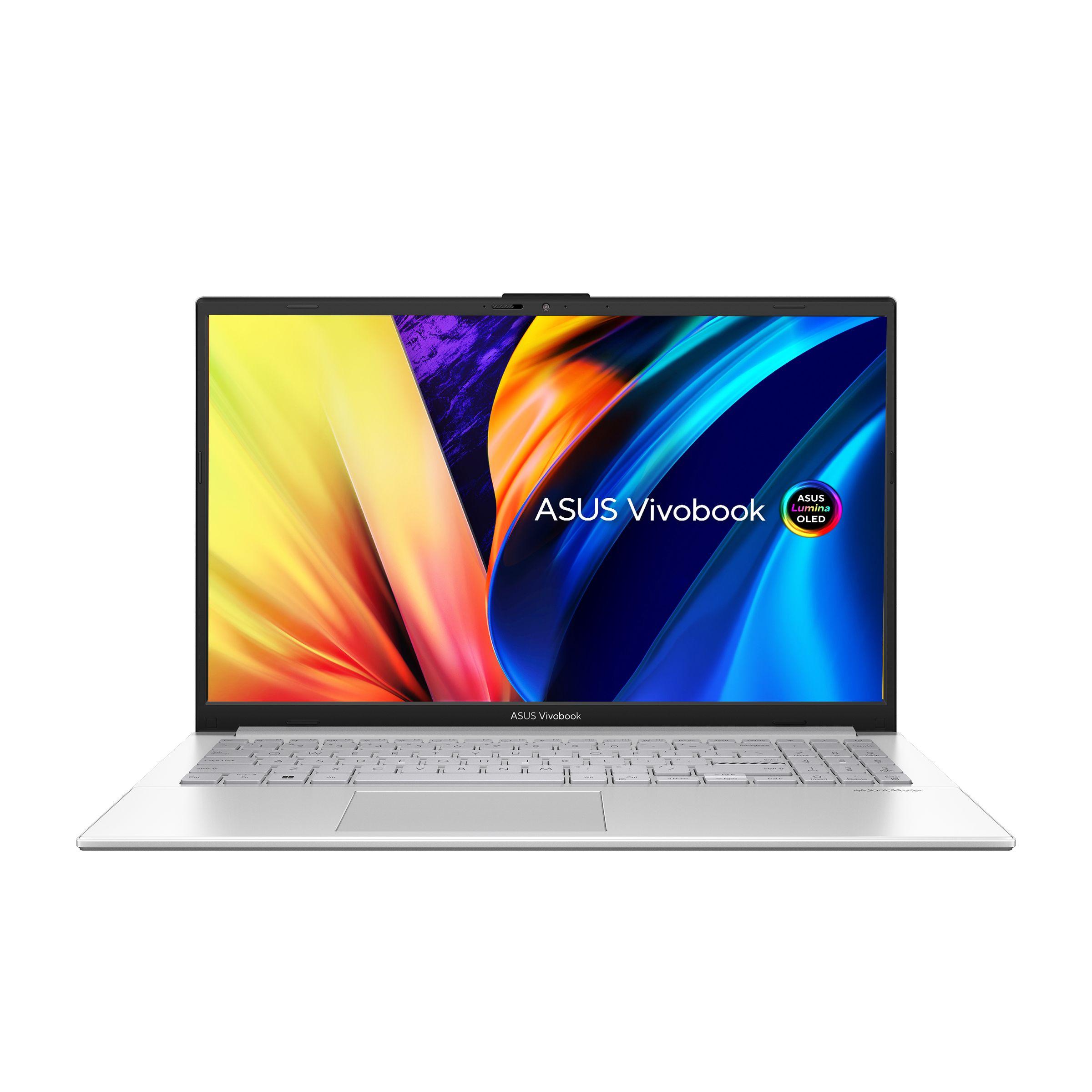 ASUS Vivobook Go 15 OLED Ноутбук 15.6", AMD Ryzen 5 7520U, RAM 16 ГБ, SSD 512 ГБ, AMD Radeon Graphics, Без системы, (90NB0ZR1-M01CC0), серебристый, Русская раскладка