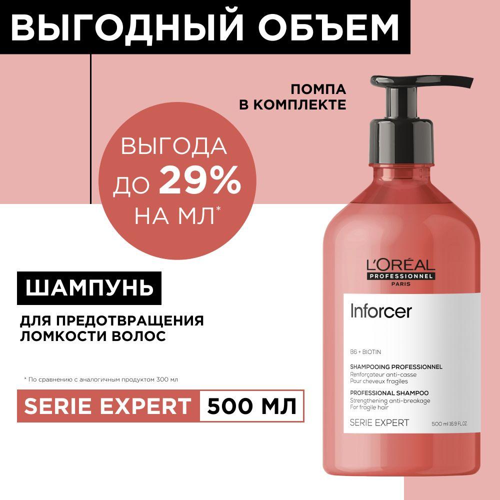 L'Oreal Professionnel Inforcer Шампунь для предотвращения ломкости волос, 500 мл