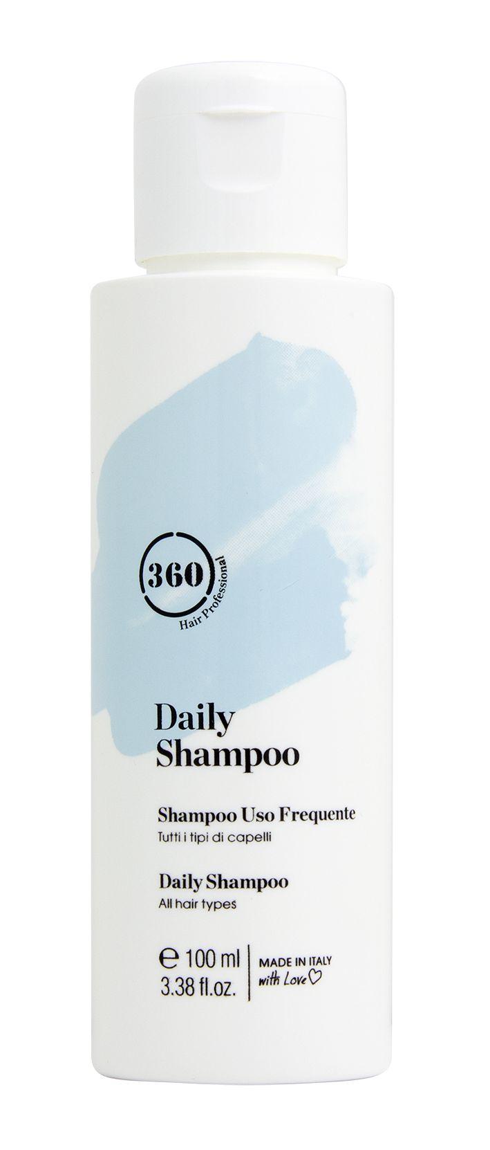 360 HAIR PROFESSIONAL | ЕЖЕДНЕВНЫЙ ШАМПУНЬ ДЛЯ ВОЛОС - DAILY SHAMPOO 360 Hair Professional 100ML