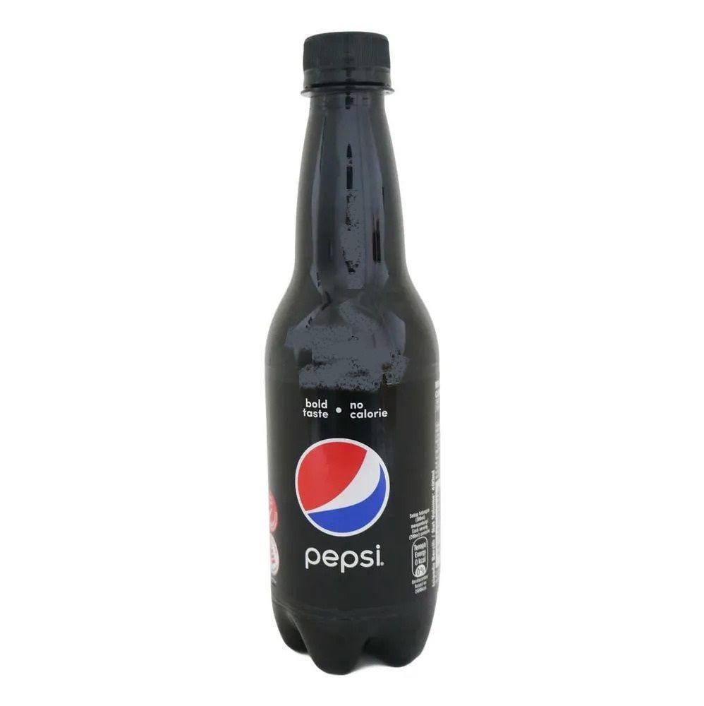 Pepsi | PEPSI BLACK Газированный напиток Pepsi Classic No Calorie, 400 мл. Малазия.