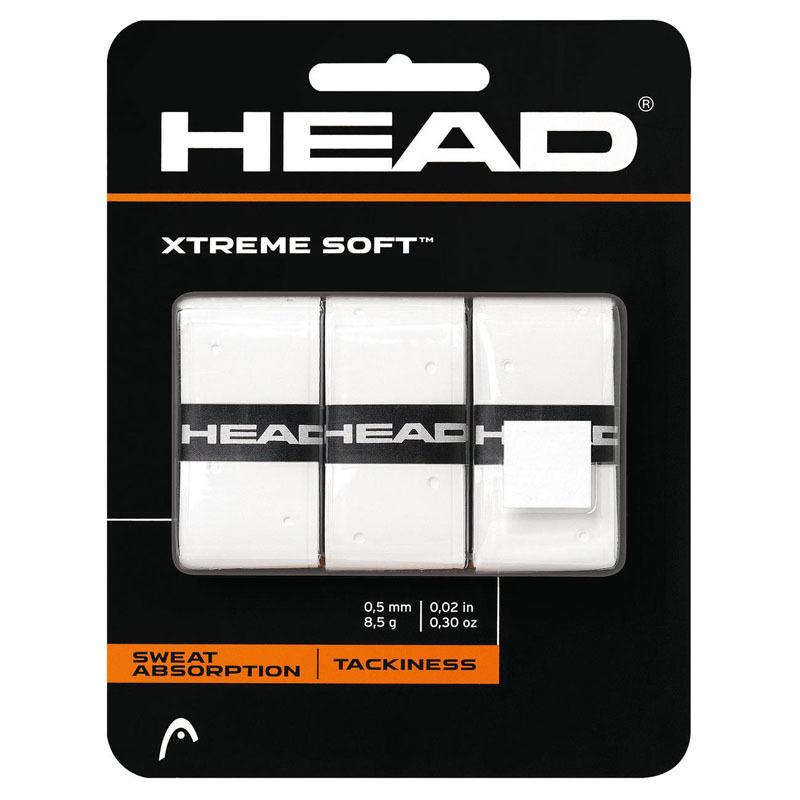 Овергрипы Head Xtreme Soft 285104-WH, 3шт, белый