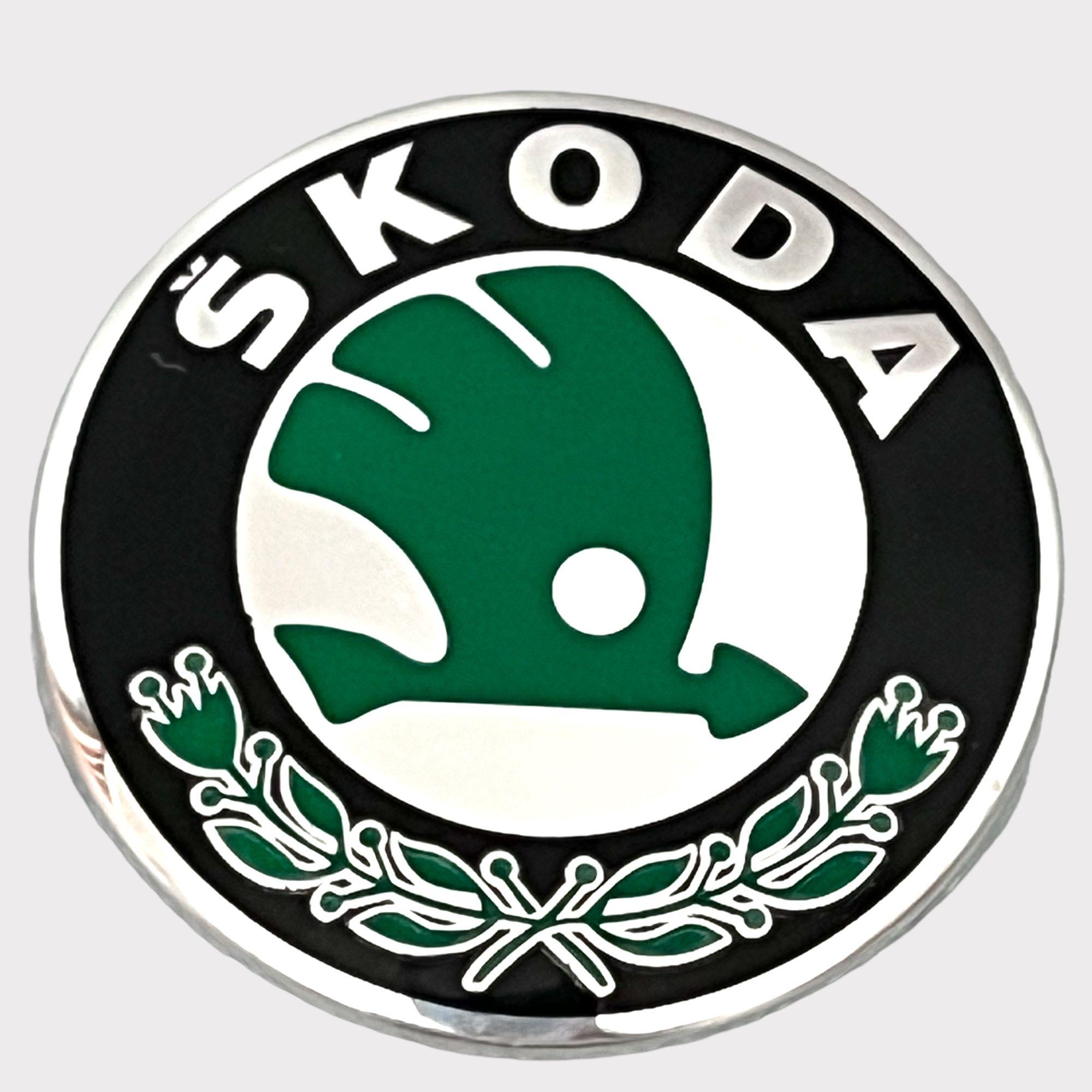 Эмблема Skoda /Шкода / размер 8,8см./