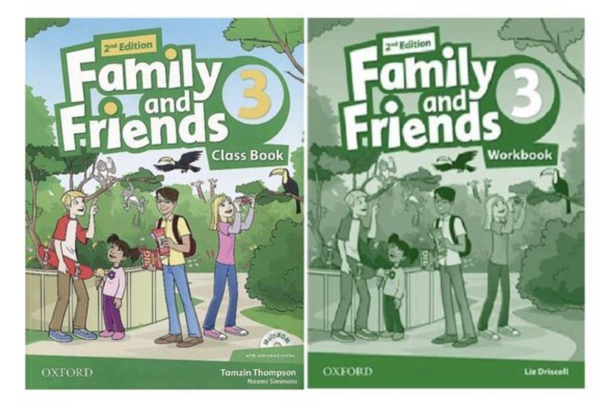 Family and Friends (2nd edition): Level 3: Class Book + Workbook