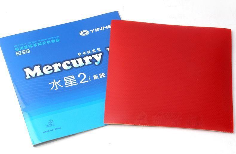 Накладка YINHE Mercury 2(medium) красная для настольного тенниса