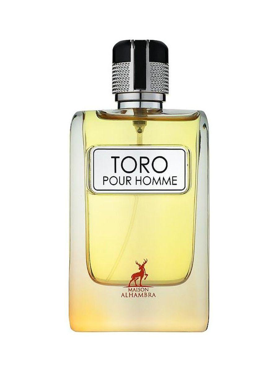 Alhambra Toro Pour Homme Парфюмерная вода мужская древесная с ароматом цитрусов, 100 мл