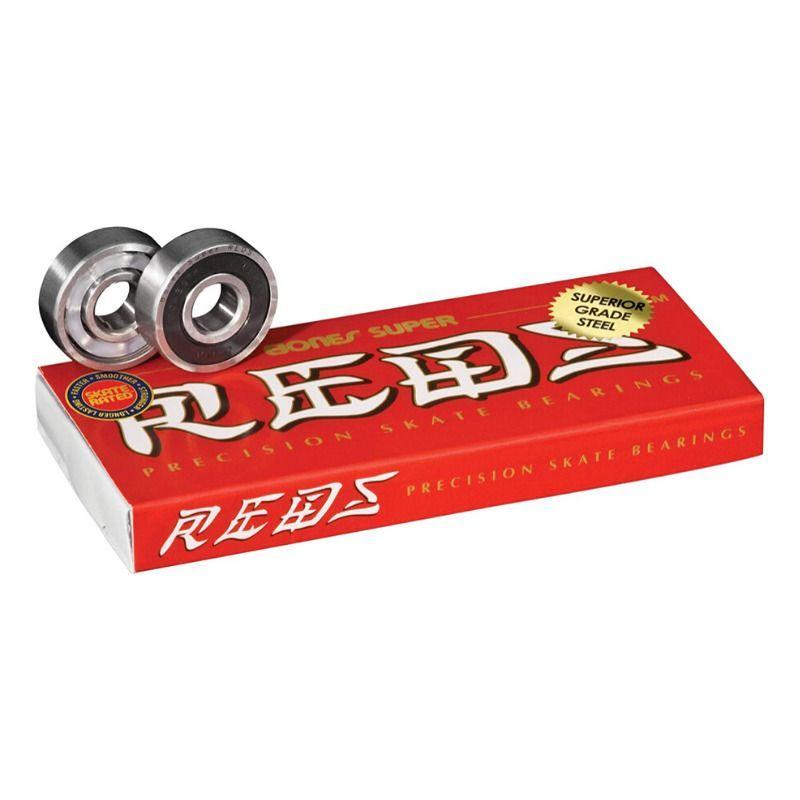 Подшипники для скейтборда, лонгборда, самоката Bones reds super