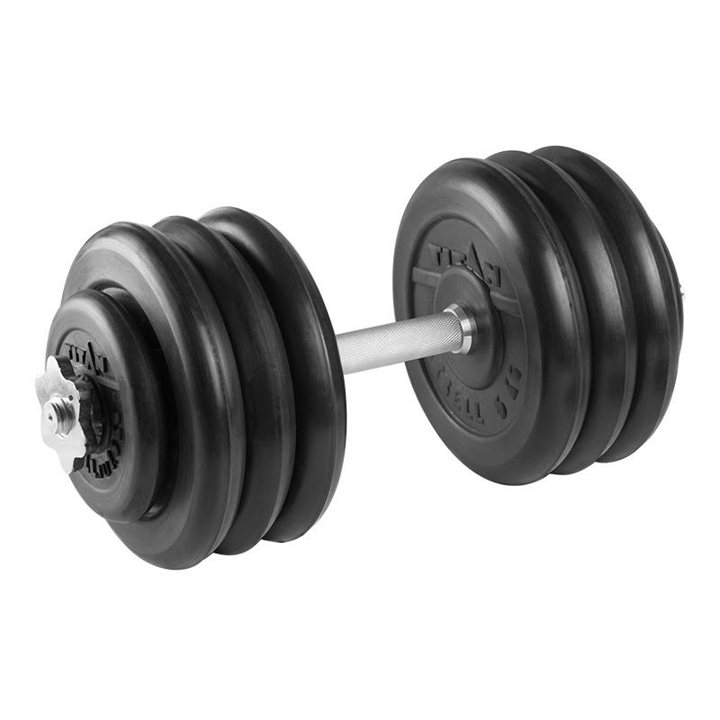 Гантель разборная 35 кг TITAN Barbell - d26, Комплектация №2 с железной ручкой