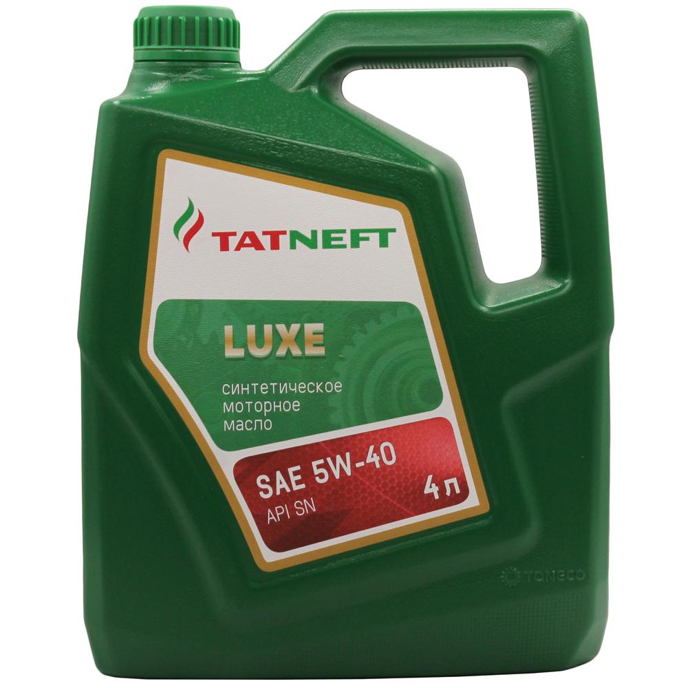 TATNEFT 5W-40 Масло моторное, Синтетическое, 4 л