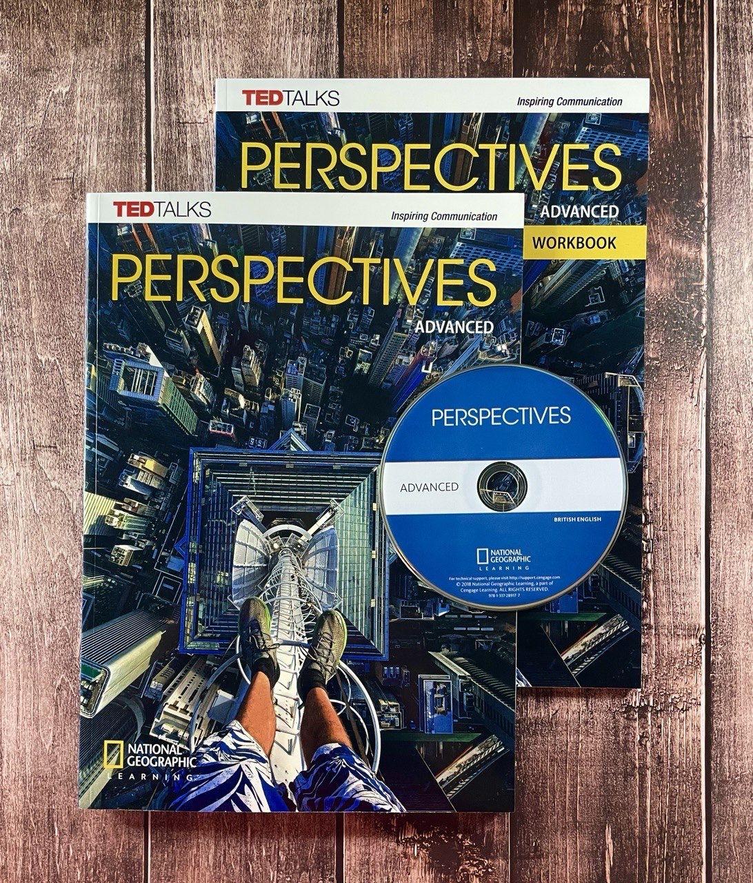 Perspectives Advanced. Полный комплект. Student's Book and Workbook + CD