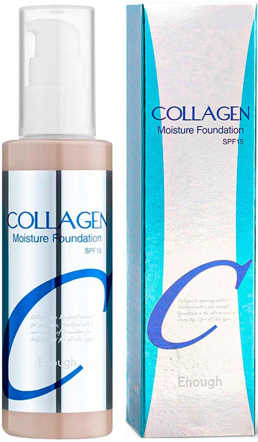 Enough Тональный крем с коллагеном Тон 13 Collagen Moisture Foundation SPF 15, 100 мл