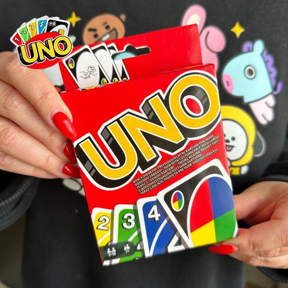 Настольная игра Uno 112 карт с правилами игры на русском языке