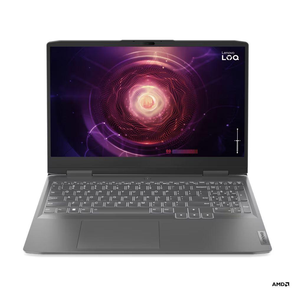 Lenovo LOQ 15APH8 Игровой ноутбук 15.6", AMD Ryzen 7 7840HS, RAM 16 ГБ, SSD 512 ГБ, NVIDIA GeForce RTX 4060 для ноутбуков (8 Гб), Без системы, (82XT004WRK; 82XT00E2RK), темно-серый, Русская раскладка