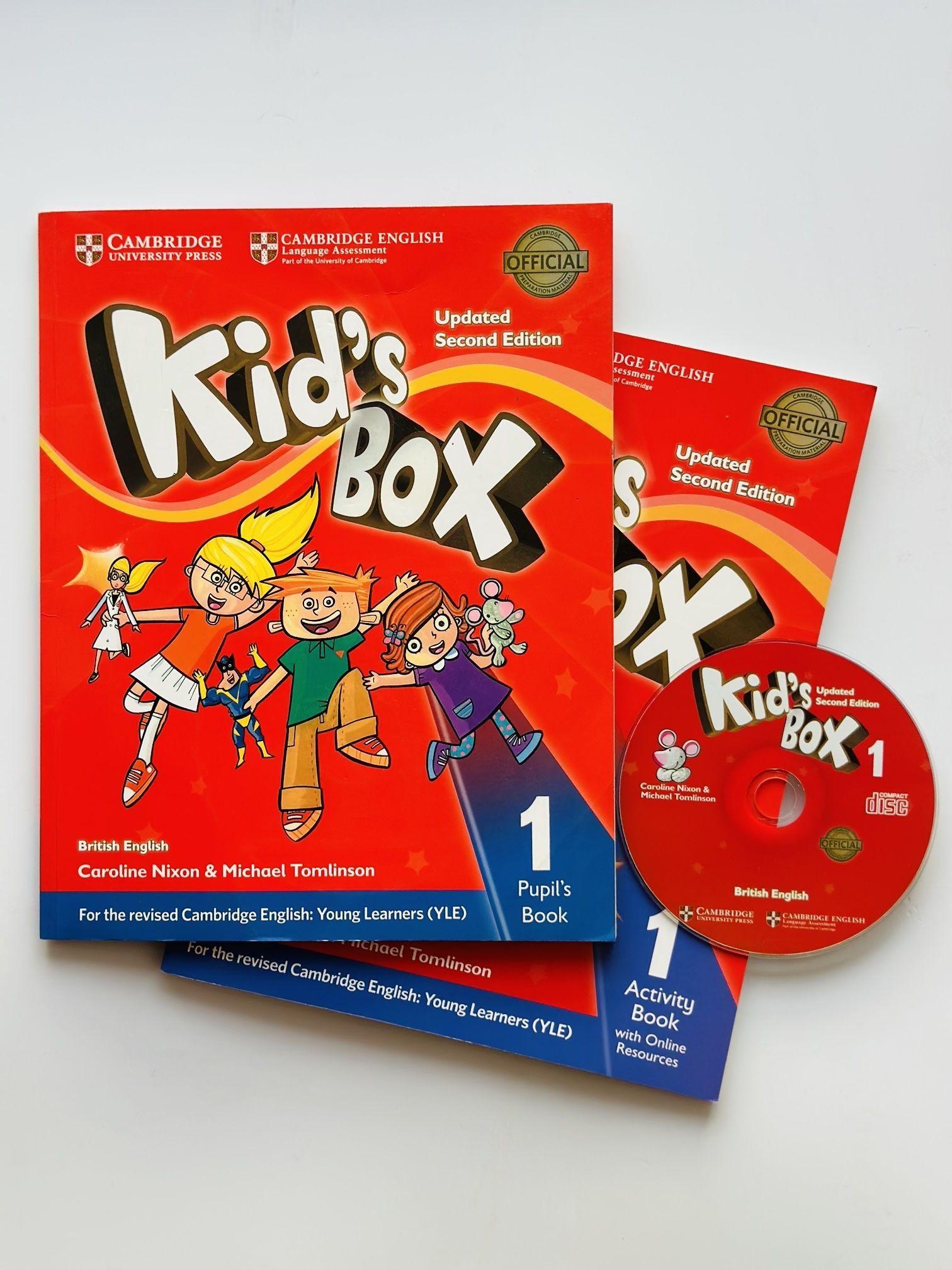 Kid's Box 1, Updated Second Edition, Pupil's book + Activity book + CD диск | Nixon Caroline