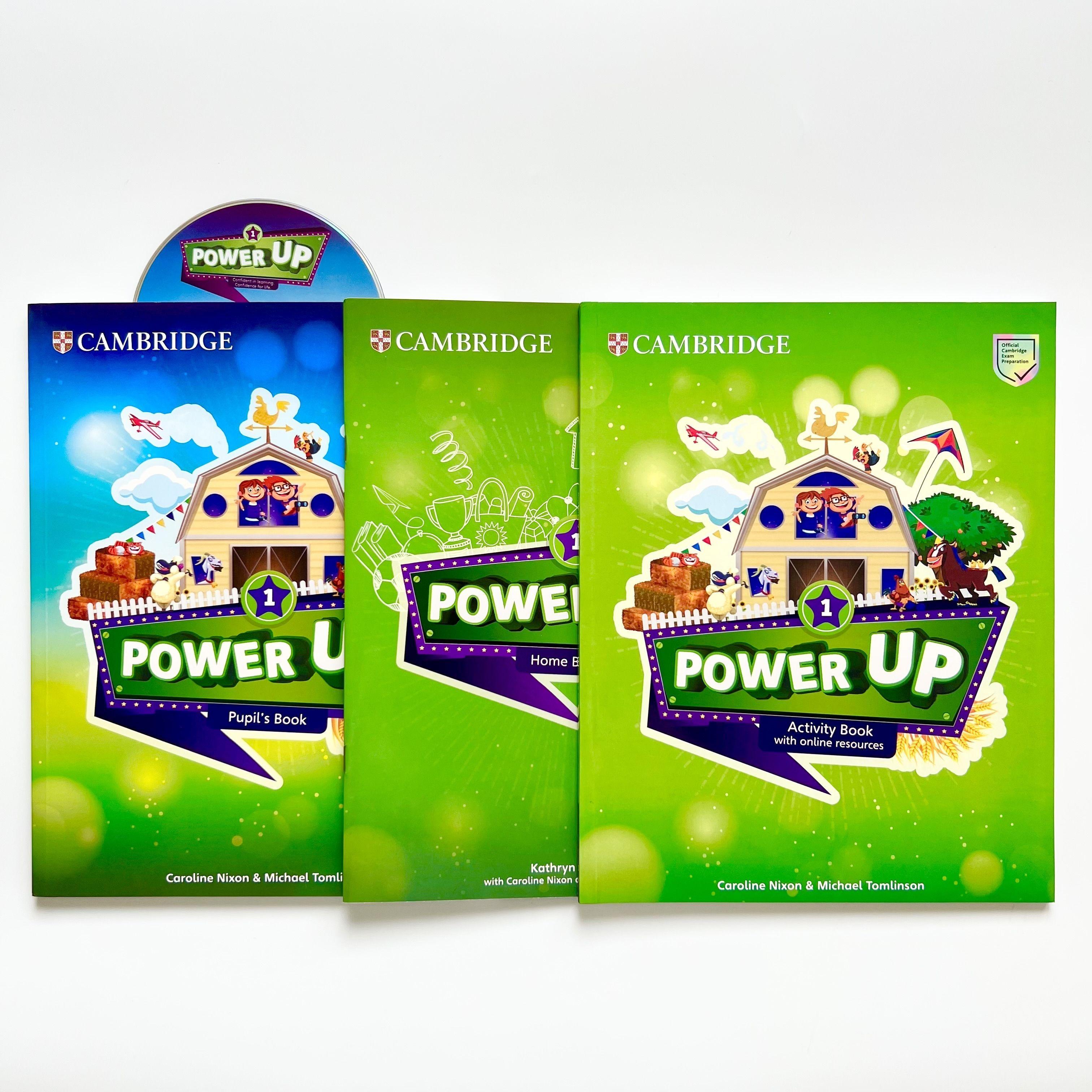 Power Up 1.ПОЛНЫЙ КОМПЛЕКТ: Pupil's Book + Activity Book + Home Booklet | Nixon Caroline