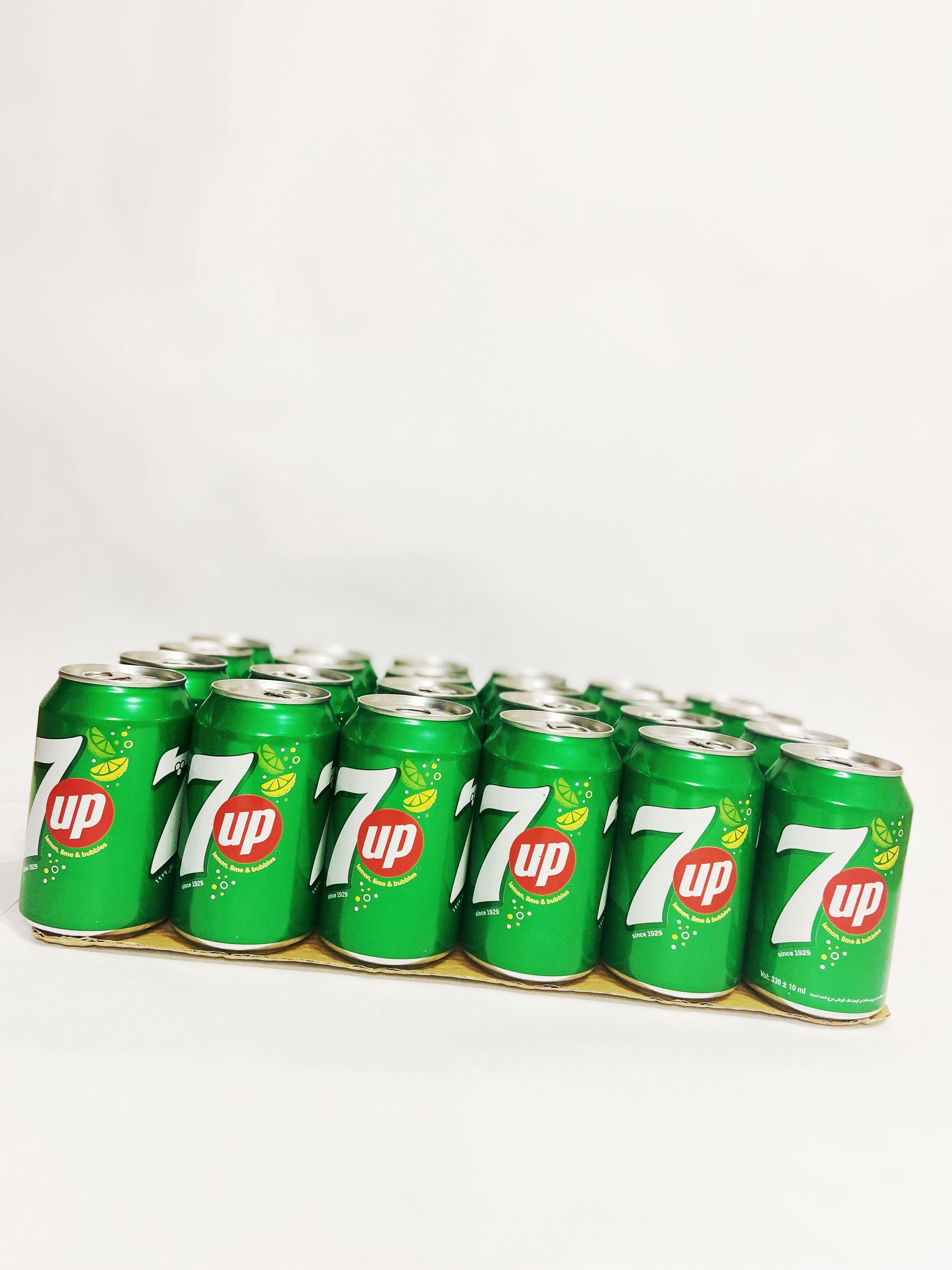 Газированный напиток 7Up Original, 0.33 л, 24 шт (Афганистан)