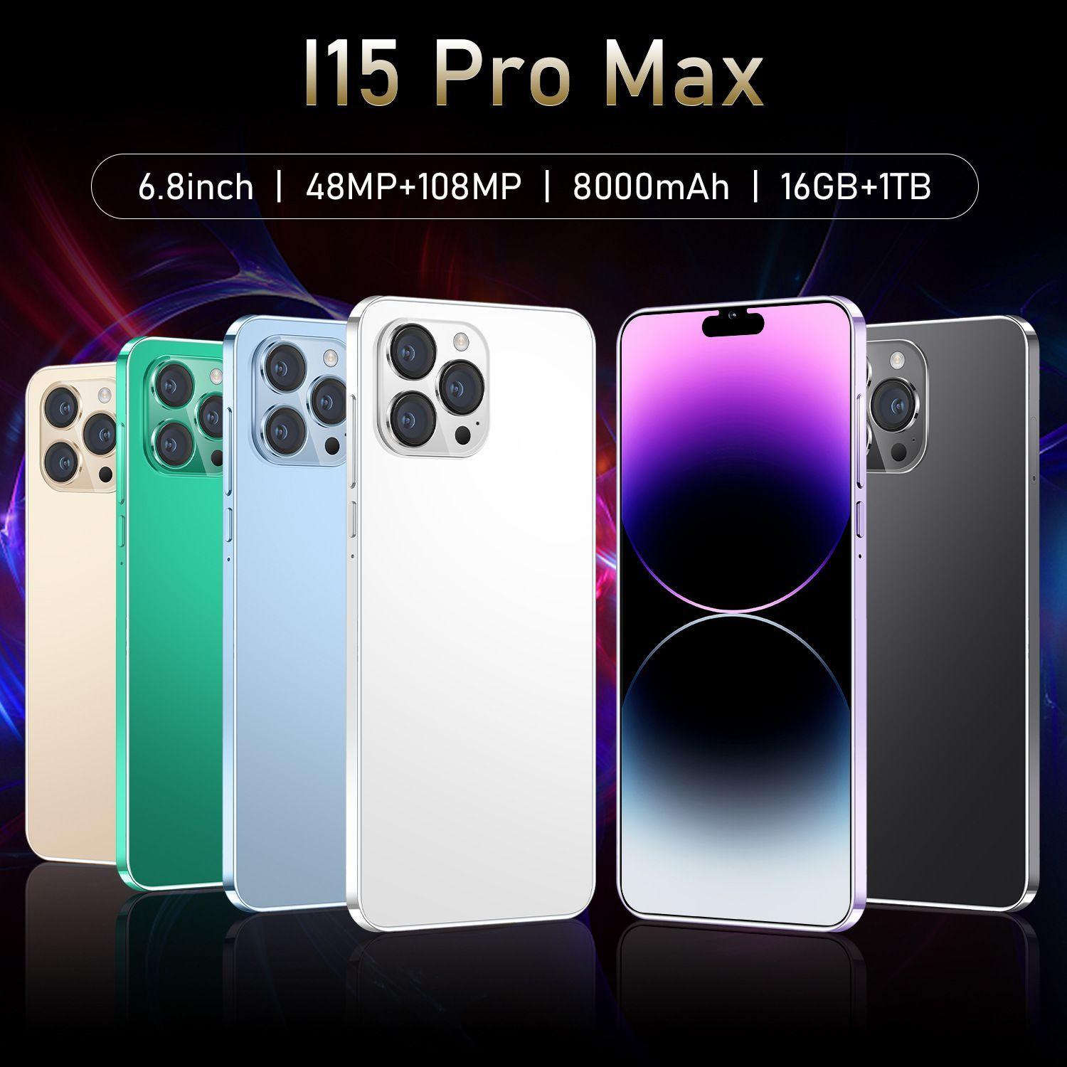 Смартфон I15 PRO MAX Global 16/16 ГБ, золотой