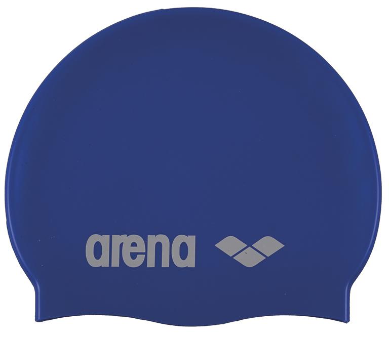 Шапочка для плавания Arena Classic Silicone, синяя