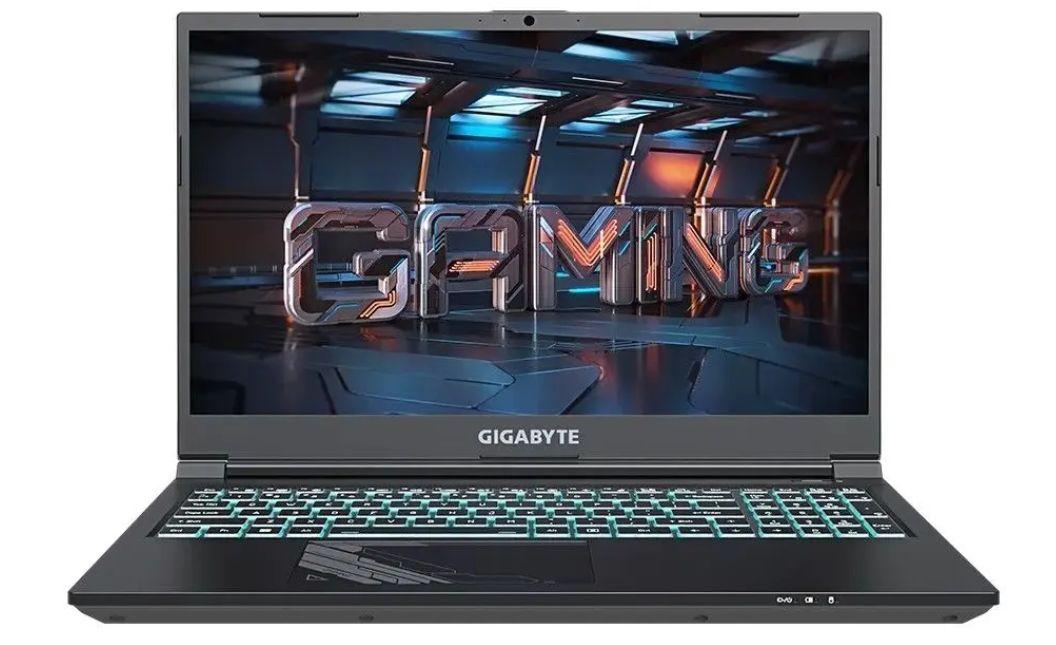 Gigabyte G5 MF (MF-E2KZ313SD) Игровой ноутбук 15,6", Intel Core i5-12500H, RAM 16 ГБ, SSD 512 ГБ, NVIDIA GeForce RTX 4050 для ноутбуков (6 Гб), Без системы, (MF-E2KZ313SD), черный, Русская раскладка