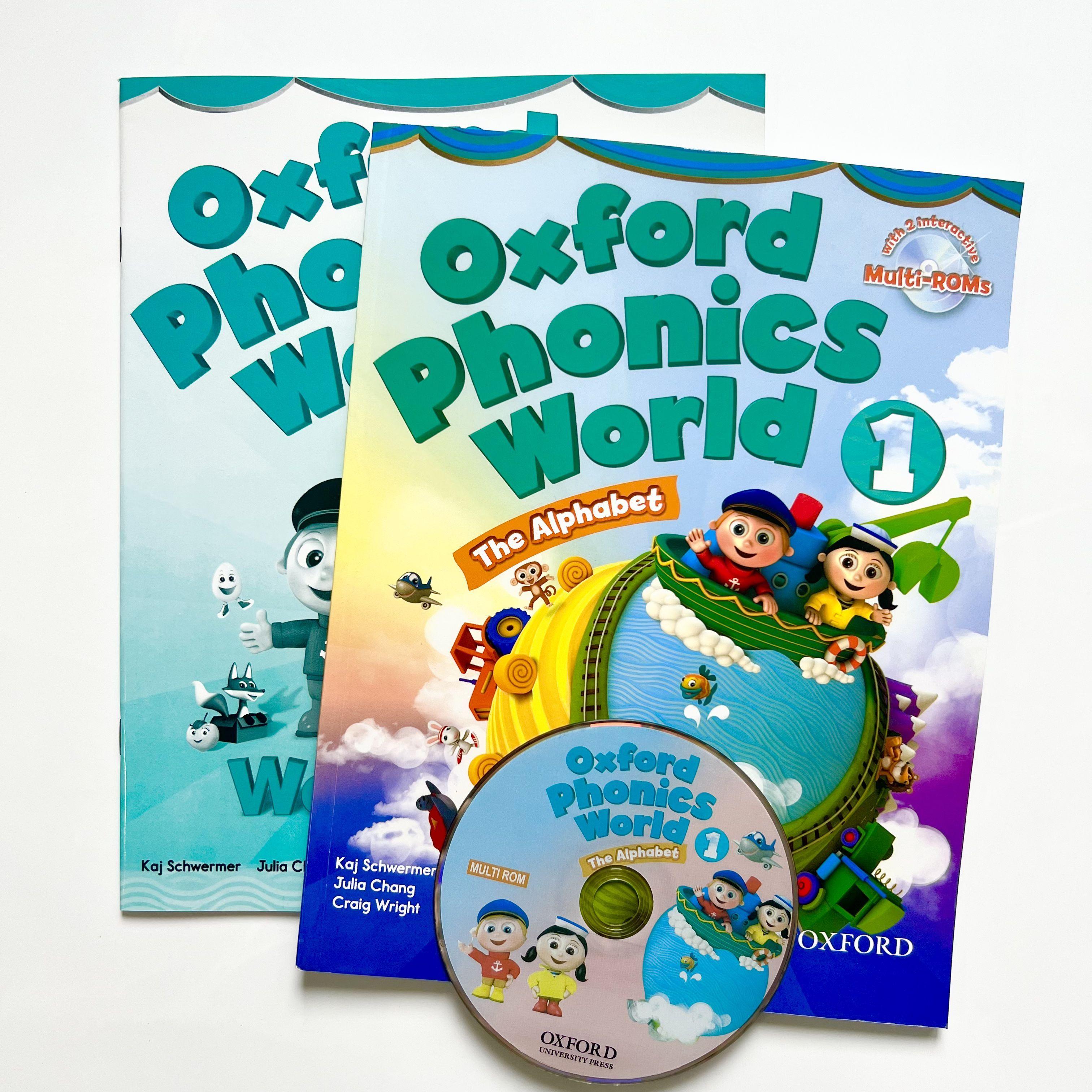 Oxford Phonics World 1 Level 1. ПОЛНЫЙ КОМПЛЕКТ: Student's Book + Workbook + CD | Schwermer Kaj