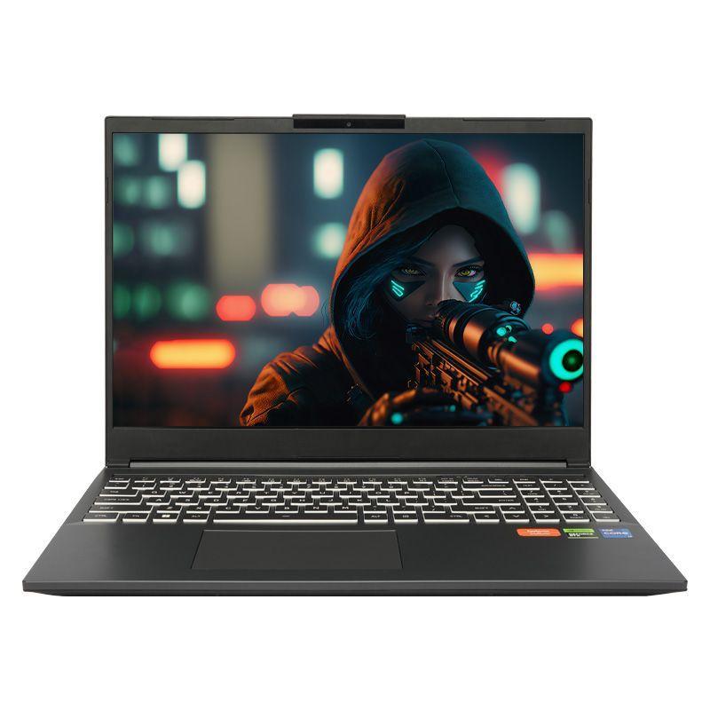 FIREBAT T6A-X Игровой ноутбук 16", Intel Core i7-12800HX, RAM 16 ГБ, SSD, NVIDIA GeForce RTX 4070 для ноутбуков (8 Гб), Без системы, серый, Английская раскладка