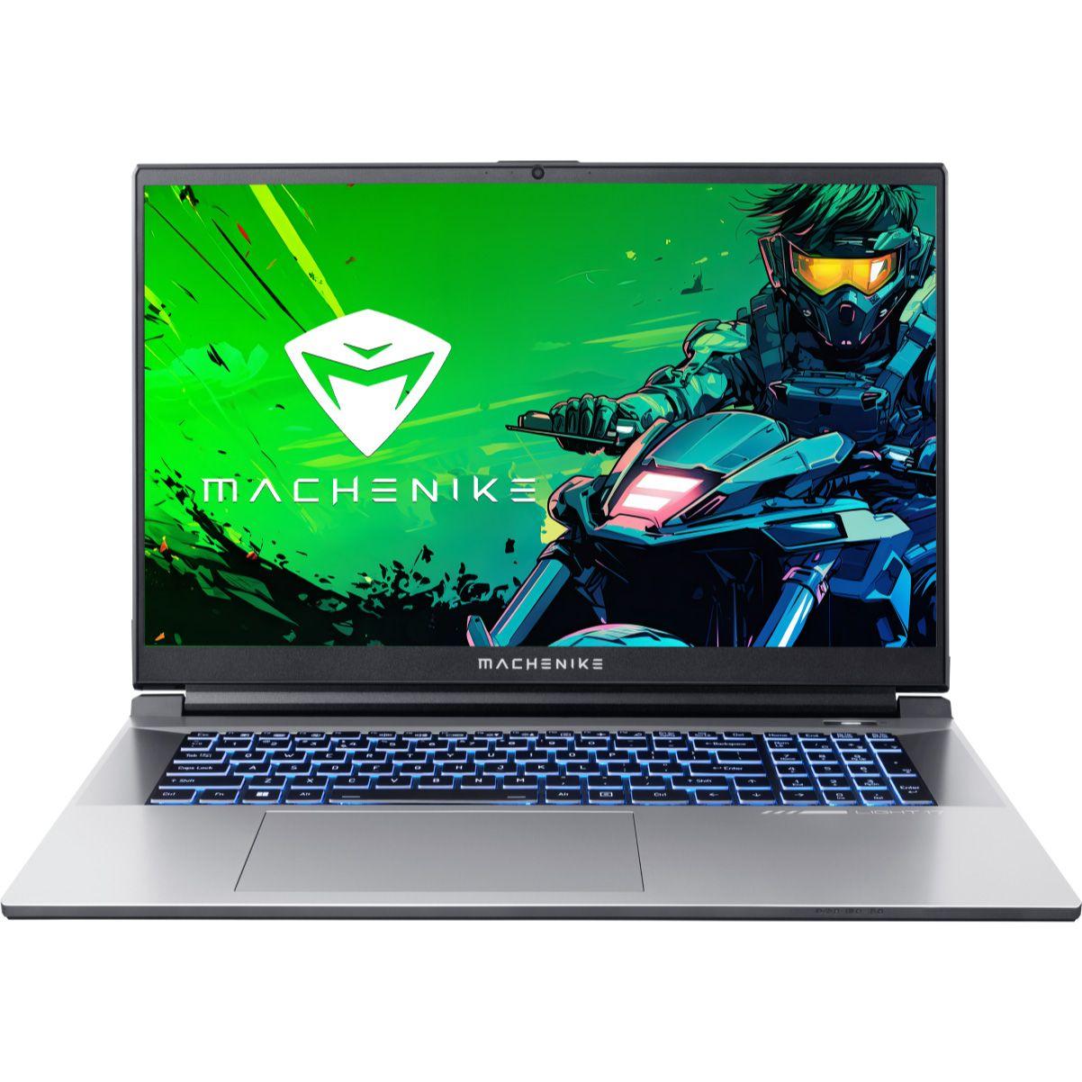 Machenike L17 Pulsar XT Игровой ноутбук 17.3", Intel Core i7-12650H, RAM 16 ГБ, SSD 512 ГБ, NVIDIA GeForce RTX 4050 для ноутбуков (6 Гб), Без системы, (JJ00GD00ERU), серый, Русская раскладка